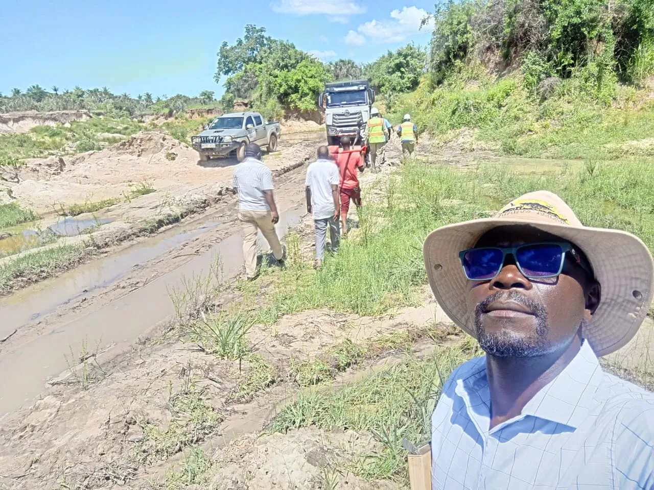 Construction team